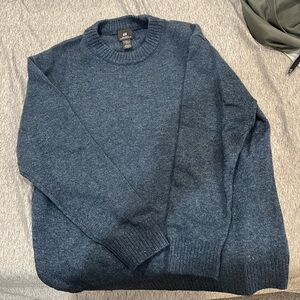 H+M Relaxed Fit Men’s Size L Wool Sweater
